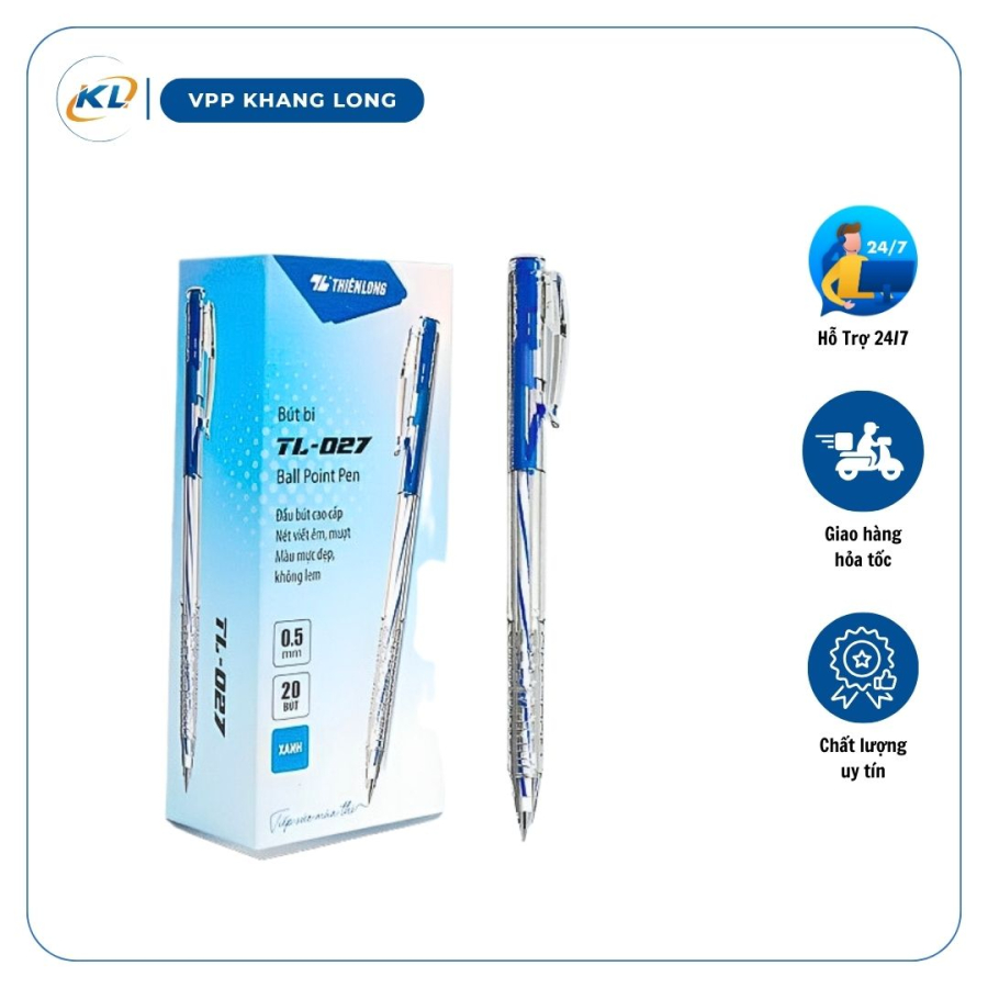 Hộp bút bi Thiên Long TL-027